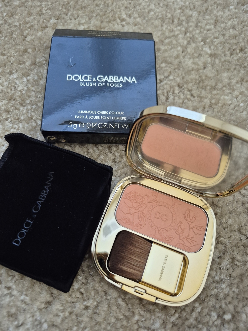 Dolce & Gabbana Blush of Roses — Peachy Coral Cheek Colour